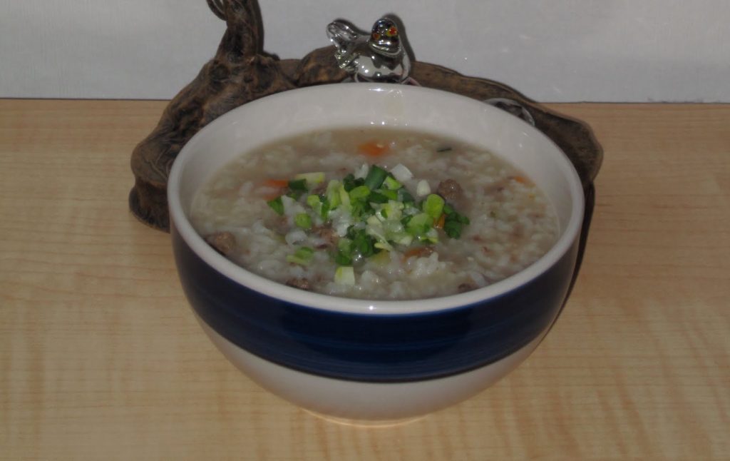 Beef Vegetable Korean Rice Porridge (소고기 야채 죽)
