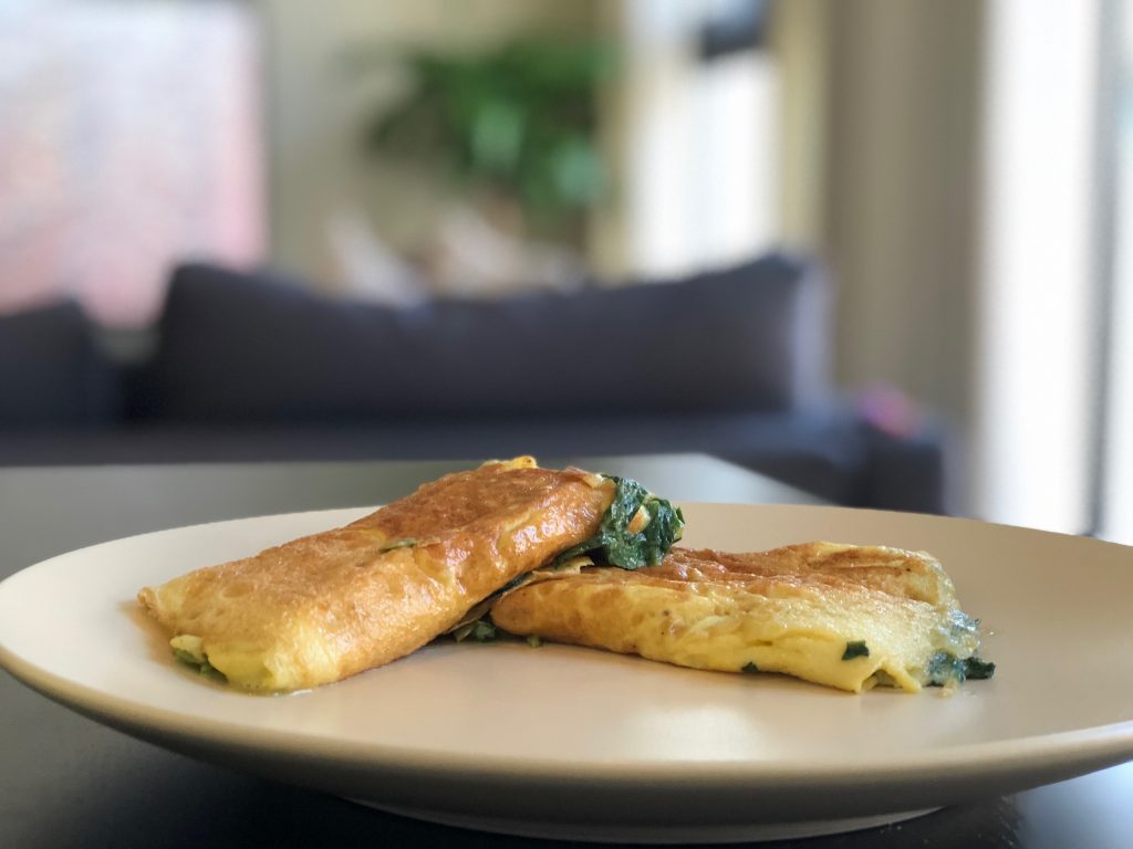 Spinach Omelet